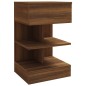 vidaXL Nachttische 2 Stk. Braun Eiche 40x35x65 cm Holzwerkstoff vidaXL Nachttische 2 Stk. Braun Eiche 40x35x65 cm Holzwerkstoff