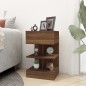 vidaXL Nachttische 2 Stk. Braun Eiche 40x35x65 cm Holzwerkstoff vidaXL Nachttische 2 Stk. Braun Eiche 40x35x65 cm Holzwerkstoff