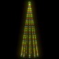 vidaXL Weihnachtskegelbaum 330 Bunte LEDs Dekoration 100x300 cm vidaXL Weihnachtskegelbaum 330 Bunte LEDs Dekoration 100x300 cm