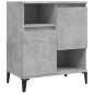 vidaXL Sideboard Betongrau 60x35x70 cm Holzwerkstoff vidaXL Sideboard Betongrau 60x35x70 cm Holzwerkstoff