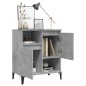 vidaXL Sideboard Betongrau 60x35x70 cm Holzwerkstoff vidaXL Sideboard Betongrau 60x35x70 cm Holzwerkstoff