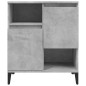 vidaXL Sideboard Betongrau 60x35x70 cm Holzwerkstoff vidaXL Sideboard Betongrau 60x35x70 cm Holzwerkstoff