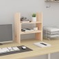 vidaXL Monitorständer (39-72)x17x43 cm Massivholz Kiefer vidaXL Monitorständer (39-72)x17x43 cm Massivholz Kiefer