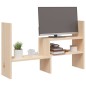 vidaXL Monitorständer (39-72)x17x43 cm Massivholz Kiefer vidaXL Monitorständer (39-72)x17x43 cm Massivholz Kiefer