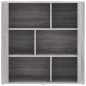 vidaXL Sideboard Grau Sonoma 80x30x80 cm Holzwerkstoff vidaXL Sideboard Grau Sonoma 80x30x80 cm Holzwerkstoff