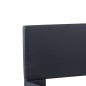 Bettgestell Schwarz Kunstleder 100 × 200 cm Bettgestell Schwarz Kunstleder 100 × 200 cm
