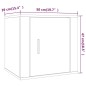 vidaXL Nachttisch Braun Eichen-Optik 50x39x47 cm vidaXL Nachttisch Braun Eichen-Optik 50x39x47 cm