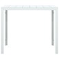 vidaXL Couchtisch Weiß 78x78x74 cm HDPE Holzoptik vidaXL Couchtisch Weiß 78x78x74 cm HDPE Holzoptik