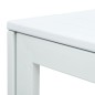vidaXL Couchtisch Weiß 78x78x74 cm HDPE Holzoptik vidaXL Couchtisch Weiß 78x78x74 cm HDPE Holzoptik
