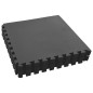 vidaXL Bodenmatten 12 Stk. 4,32 m² EVA-Schaumstoff Schwarz vidaXL Bodenmatten 12 Stk. 4,32 m² EVA-Schaumstoff Schwarz