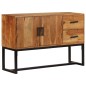 vidaXL Sideboard Braun 110x30x70 cm Massivholz Akazie vidaXL Sideboard Braun 110x30x70 cm Massivholz Akazie