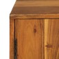 vidaXL Sideboard Braun 110x30x70 cm Massivholz Akazie vidaXL Sideboard Braun 110x30x70 cm Massivholz Akazie