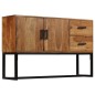 vidaXL Sideboard Braun 110x30x70 cm Massivholz Akazie vidaXL Sideboard Braun 110x30x70 cm Massivholz Akazie