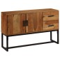 vidaXL Sideboard Braun 110x30x70 cm Massivholz Akazie vidaXL Sideboard Braun 110x30x70 cm Massivholz Akazie