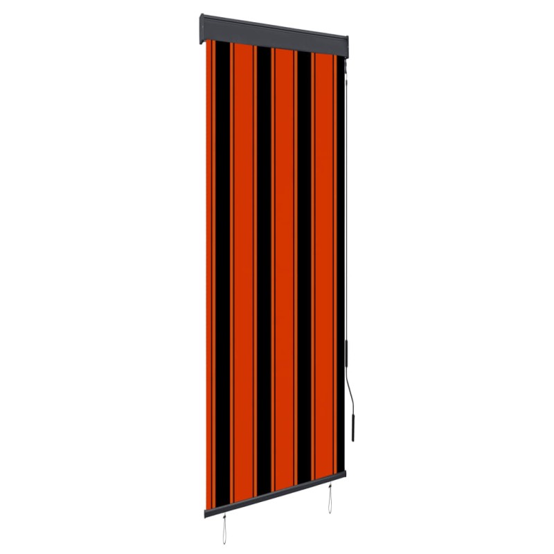 vidaXL Außenrollo 60 x 250 cm Orange und Braun vidaXL Außenrollo 60 x 250 cm Orange und Braun