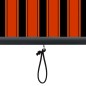 vidaXL Außenrollo 60 x 250 cm Orange und Braun vidaXL Außenrollo 60 x 250 cm Orange und Braun