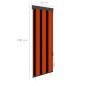 vidaXL Außenrollo 60 x 250 cm Orange und Braun vidaXL Außenrollo 60 x 250 cm Orange und Braun