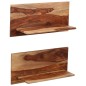 vidaXL Wandregale 2 Stk. 58 x 26 x 20 cm Massivholz vidaXL Wandregale 2 Stk. 58 x 26 x 20 cm Massivholz