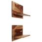 vidaXL Wandregale 2 Stk. 58 x 26 x 20 cm Massivholz vidaXL Wandregale 2 Stk. 58 x 26 x 20 cm Massivholz