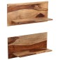 vidaXL Wandregale 2 Stk. 58 x 26 x 20 cm Massivholz vidaXL Wandregale 2 Stk. 58 x 26 x 20 cm Massivholz