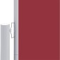 vidaXL Seitenmarkise Ausziehbar Rot 200x1000 cm vidaXL Seitenmarkise Ausziehbar Rot 200x1000 cm