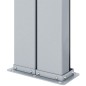 vidaXL Seitenmarkise Ausziehbar Rot 200x1000 cm vidaXL Seitenmarkise Ausziehbar Rot 200x1000 cm