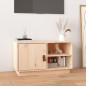 vidaXL TV-Schrank 70x34x40 cm Massivholz Kiefer vidaXL TV-Schrank 70x34x40 cm Massivholz Kiefer