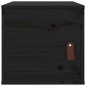 vidaXL Wandschränke 2 Stk. Schwarz 31,5x30x30 cm Massivholz Kiefer vidaXL Wandschränke 2 Stk. Schwarz 31,5x30x30 cm Massivholz Kiefer