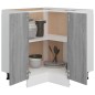 vidaXL Küchenschrank Grau Sonoma 75,5x75,5x80,5 cm Holzwerkstoff vidaXL Küchenschrank Grau Sonoma 75,5x75,5x80,5 cm Holzwerkstoff