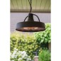 Sunred Deckenheizstrahler Retro 2100 W Halogen Schwarz RSH17 Sunred Deckenheizstrahler Retro 2100 W Halogen Schwarz RSH17