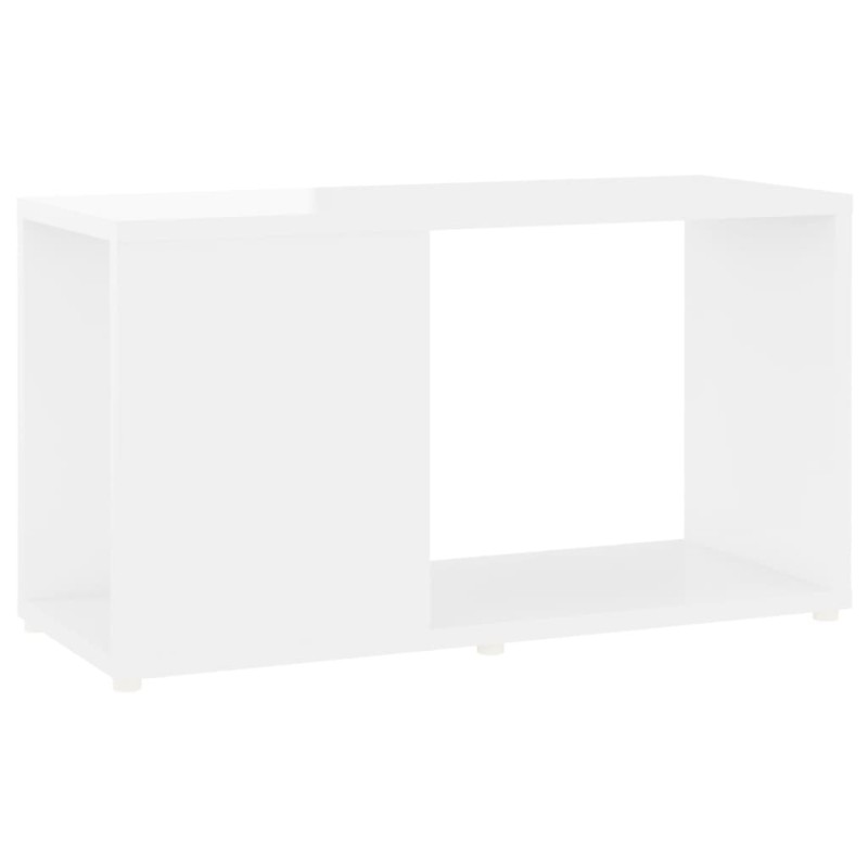 vidaXL TV-Schrank Hochglanz-Weiß 60x24x32 cm Holzwerkstoff vidaXL TV-Schrank Hochglanz-Weiß 60x24x32 cm Holzwerkstoff