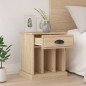 vidaXL Nachttisch Sonoma-Eiche 43x36x50 cm vidaXL Nachttisch Sonoma-Eiche 43x36x50 cm