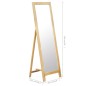 vidaXL Standspiegel 48 x 46,5 x 150 cm Massivholz Eiche vidaXL Standspiegel 48 x 46,5 x 150 cm Massivholz Eiche