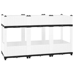vidaXL Hochbeet 120x40x71 cm Polypropylen