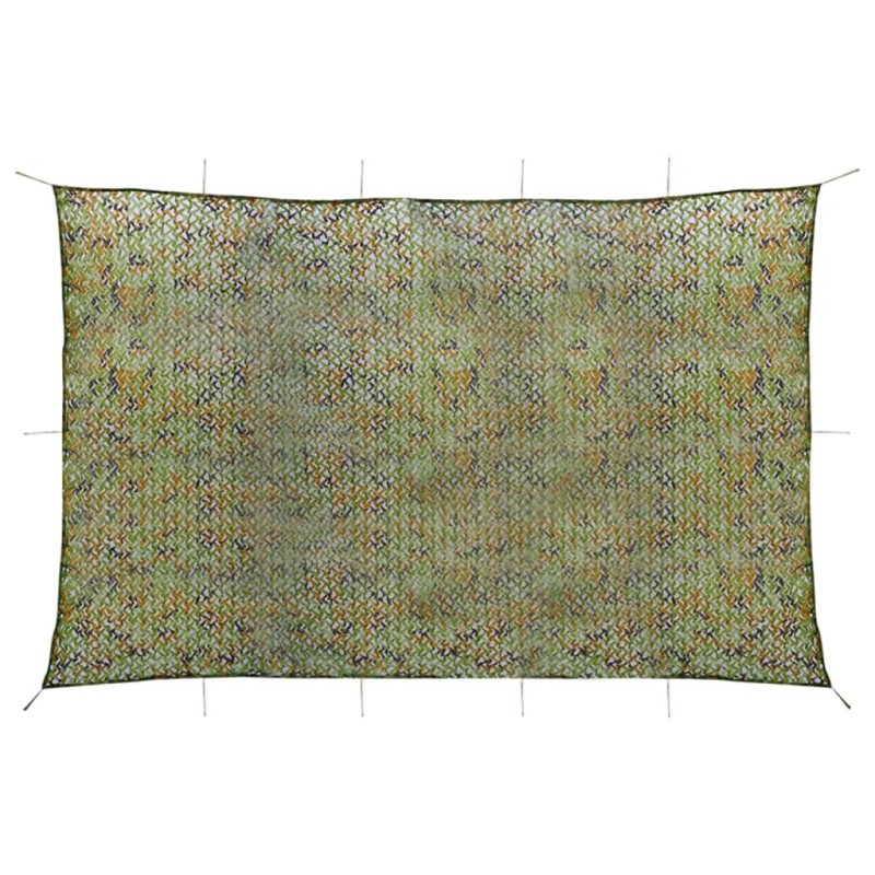 vidaXL Tarnnetz mit Aufbewahrungstasche 6x7 m Grün vidaXL Tarnnetz mit Aufbewahrungstasche 6x7 m Grün