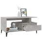 vidaXL Couchtisch Betongrau 90x49x45 cm Holzwerkstoff vidaXL Couchtisch Betongrau 90x49x45 cm Holzwerkstoff