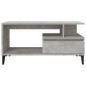 vidaXL Couchtisch Betongrau 90x49x45 cm Holzwerkstoff vidaXL Couchtisch Betongrau 90x49x45 cm Holzwerkstoff