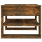 vidaXL Couchtisch Räuchereiche 55,5x55x45 cm Holzwerkstoff vidaXL Couchtisch Räuchereiche 55,5x55x45 cm Holzwerkstoff