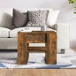 vidaXL Couchtisch Räuchereiche 55,5x55x45 cm Holzwerkstoff vidaXL Couchtisch Räuchereiche 55,5x55x45 cm Holzwerkstoff