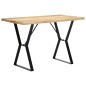 vidaXL Esstisch 120 x 60 x 76 cm Massivholz Mango vidaXL Esstisch 120 x 60 x 76 cm Massivholz Mango