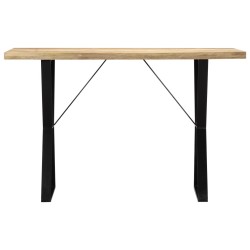 vidaXL Esstisch 120 x 60 x 76 cm Massivholz Mango 