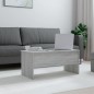 vidaXL Couchtisch Grau Sonoma 102x50,5x46,5 cm Holzwerkstoff vidaXL Couchtisch Grau Sonoma 102x50,5x46,5 cm Holzwerkstoff