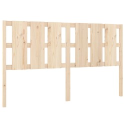 vidaXL Bett-Kopfteil 165,5x4x100 cm Massivholz Kiefer