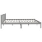 vidaXL Massivholzbett Grau Kiefer 180x200 cm vidaXL Massivholzbett Grau Kiefer 180x200 cm