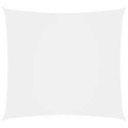 vidaXL Sonnensegel Oxford-Gewebe Quadratisch 3x3 m Weiß