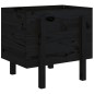 vidaXL Pflanzkübel Schwarz 62x50x57 cm Massivholz Kiefer vidaXL Pflanzkübel Schwarz 62x50x57 cm Massivholz Kiefer