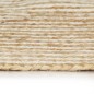 vidaXL Teppich Handgefertigt Jute mit Spiralen-Design Weiß 150 cm vidaXL Teppich Handgefertigt Jute mit Spiralen-Design Weiß 150 cm