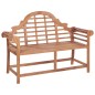 vidaXL Gartenbank 127x58,5x92,5 cm Massivholz Teak vidaXL Gartenbank 127x58,5x92,5 cm Massivholz Teak