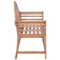 vidaXL Gartenbank 127x58,5x92,5 cm Massivholz Teak vidaXL Gartenbank 127x58,5x92,5 cm Massivholz Teak
