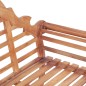 vidaXL Gartenbank 127x58,5x92,5 cm Massivholz Teak vidaXL Gartenbank 127x58,5x92,5 cm Massivholz Teak